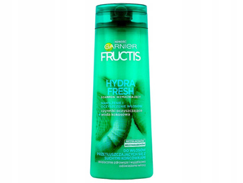Garnier Fructis Hydra Fresh Szampon wzmacniający do włosów przetłuszczających się, z suchymi końcówkami 400 ml