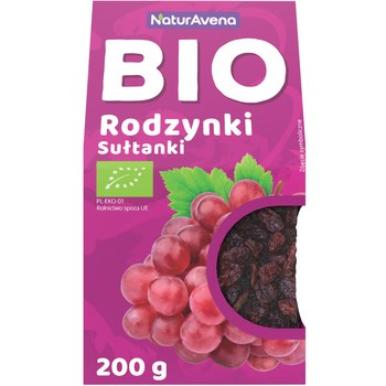 NAT.RODZYNKI SUŁTANKI EKO 200G