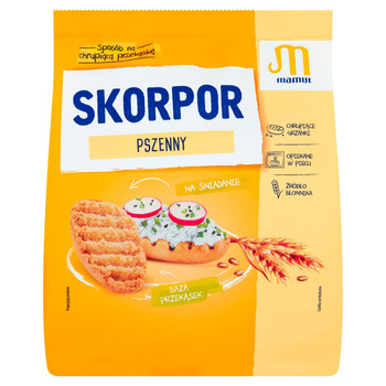 Mamut Chrupiące bułeczki skorpor pszenny 200 g