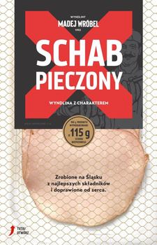 Madej Wróbel Schab pieczony 90g