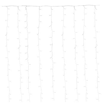 Kurtyna 546 LED xl zewnętrzna na transformator + dodatkowe gniazdo + programator