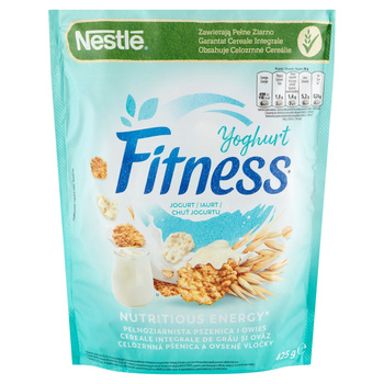 Nestlé Fitness Yoghurt Płatki śniadaniowe 425 g