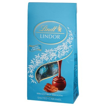 LINDOR BAG SALTED CARAMEL 100G