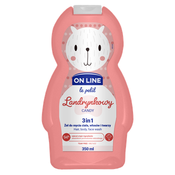 ON LINE LE PETIT Nawilżający żel 3w1 o smaku słodkiej landrynki 350ml