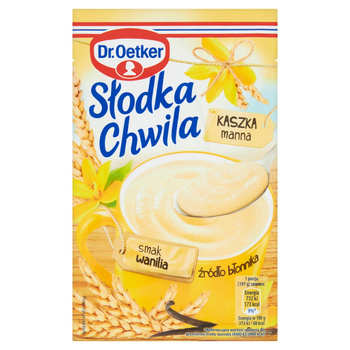 Dr. Oetker Słodka Chwila Kaszka manna smak wanilia 47,5 g