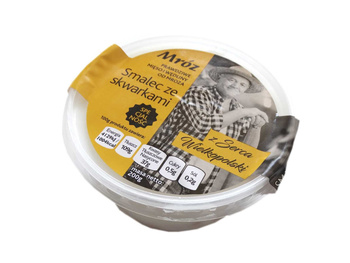 Smalec ze skwarkami 200g Mróz