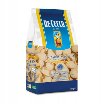 De Cecco Makaron z pszenicy durum duże muszle 500 g