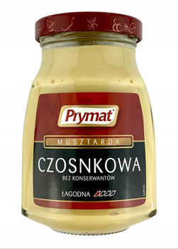 Prymat Musztarda czosnkowa 185 g