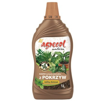 Nawóz na bazie ekstraktu z pokrzywy do domowych 1L AGRECOL