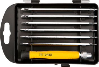 Wkrętaki precyzyjne, zestaw 7 szt