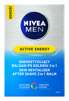 NIVEA MEN Active Energy Energetyzujący balsam po goleniu 2w1 100 ml