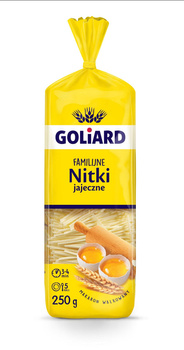 Goliard Makaron familijny nitki jajeczne 250 g