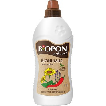 BOPON NATURAL - nawóz typu Biohumus uniwersalny płyn 1L