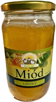 Złote Łąki Miód lipowy pszczeli nektarowy 1 kg