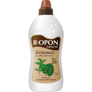 BOPON NATURAL - nawóz typu Biohumus do roślin zielonych płyn 1L