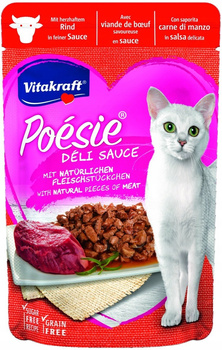 Vitakraft POESIE DELICE wołowina 85g karma dla kota
