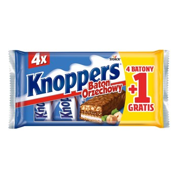 Knoppers Baton Orzechowy 4+1gratis