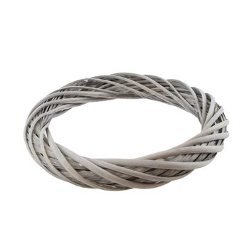 EM&EM Wianek wiklinowy 30cm szary