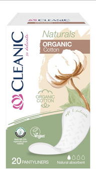 Cleanic Naturals Organic Cotton Wkładki higieniczne dla kobiet 20 szt