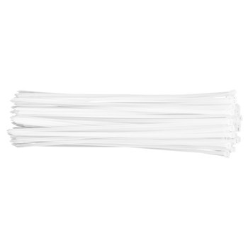 Opaski zaciskowe 7.6 x 500 mm, 75 szt., białe, NEO