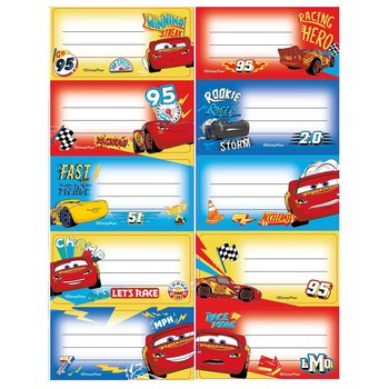 Naklejki na zeszyty Cars