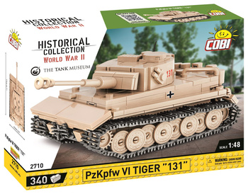 COBI Historical Collection World War II Panzer VI Tiger "131" 340 klocków