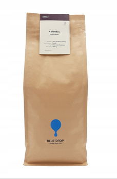 Blue Drop Kolumbia Finca La Bertha ziarno 1KG