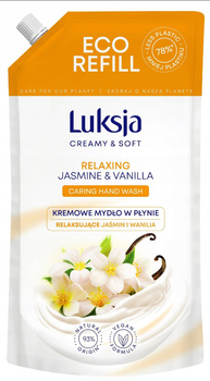 Luksja Creamy & Soft Kremowe mydło w płynie Jaśmin i Wanilia 900ml opakowanie uzupełniające