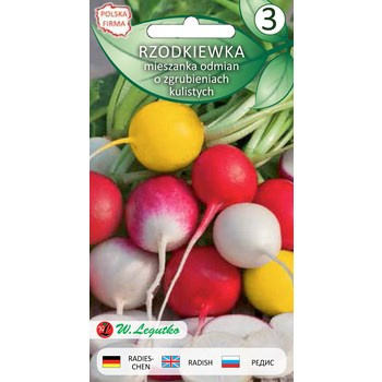 Legutko Rzodkiewka mieszanka odmian o zgrubieniach kulistych 8,00