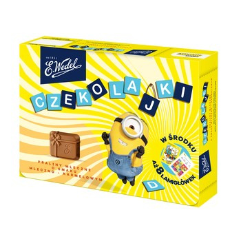 WED CZEKOLAJKI MLECZ KARM 120G