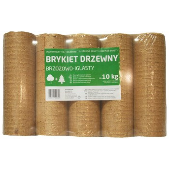 ECO-PAL Brykiet drzewny brzozowo- iglasty 10 kg