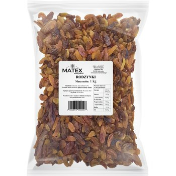 MAT.RODZYNKI SUŁTANKI 1KG