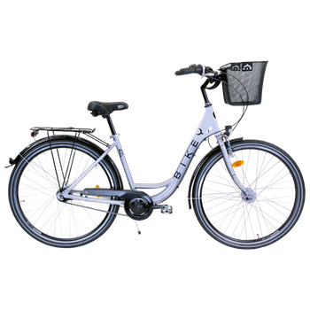 BIKEY Rower miejski BIKEY 28" z koszykiem