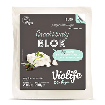 Violife Greek White Produkt na bazie oleju kokosowego blok 230 g