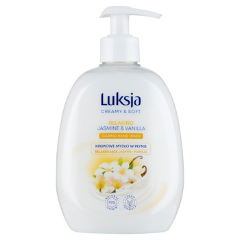 Luksja Creamy & Soft Kremowe mydło w płynie Jaśmin i Wanilia 500ml