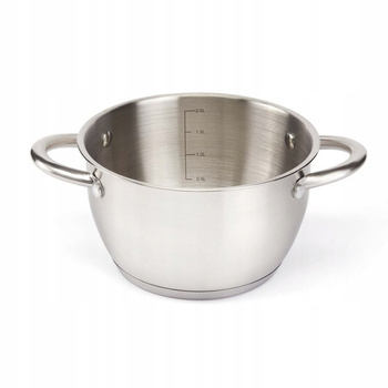 Garnek nierdzewny Henry indukcja 18CM 2,4L Florina