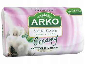 Arko Skin Care Creamy Cotton & Moisturizers Mydło kosmetyczne 90 g