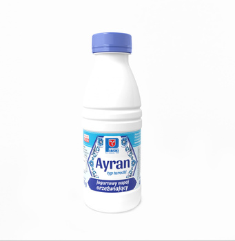 Ayran napój jogurtowy typ turecki butelka 400g OSM Piaski