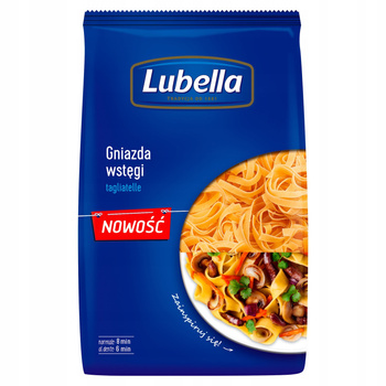 Lubella Makaron gniazda wstęgi 400 g