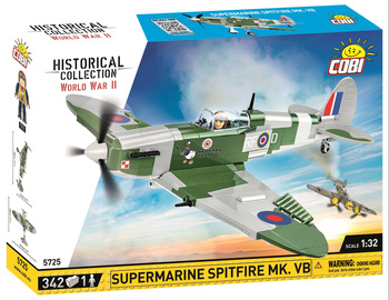 COBI Historical Collection World War II Supermarine Spitfire MK. VB 342 klocki