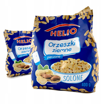 Helio Orzeszki ziemne pieczone solone 400 g