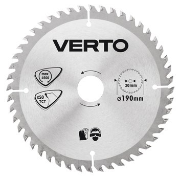 Tarcza do pilarki, widiowa, 190 x 30 mm, 50 zębów