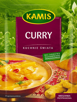 Kamis Kuchnie świata Curry Mieszanka przyprawowa 20 g