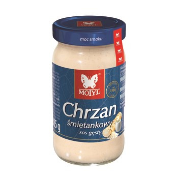 MOTYL CHRZAN ŚMIETANKOWY 185G