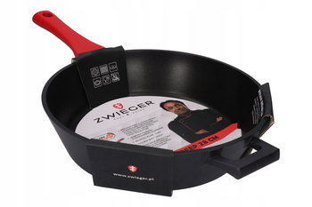 Patelnia głęboka 28cm Obsidian Zwieger