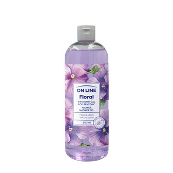 ON LINE ŻEL P/P FIOŁ/LOT 500ML