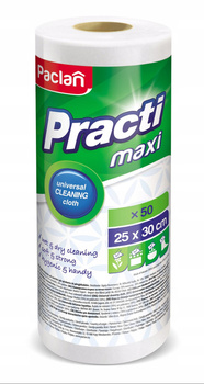 Paclan Practi maxi Ściereczki domowe uniwersalne 25 x 30 cm 50 sztuk