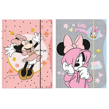 Teczka z gumką A4 -  Minnie Mouse - Kids