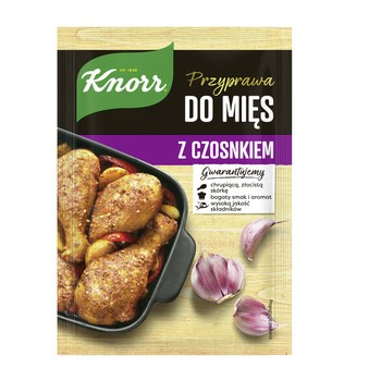Knorr Przyprawa do mięs z czosnkiem 23 g