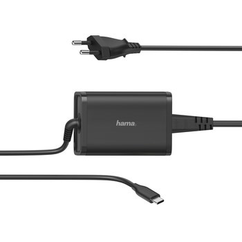 Zasilacz uniwersalny do notebooka USB-C Hama Power Delivery 5-20V/65W